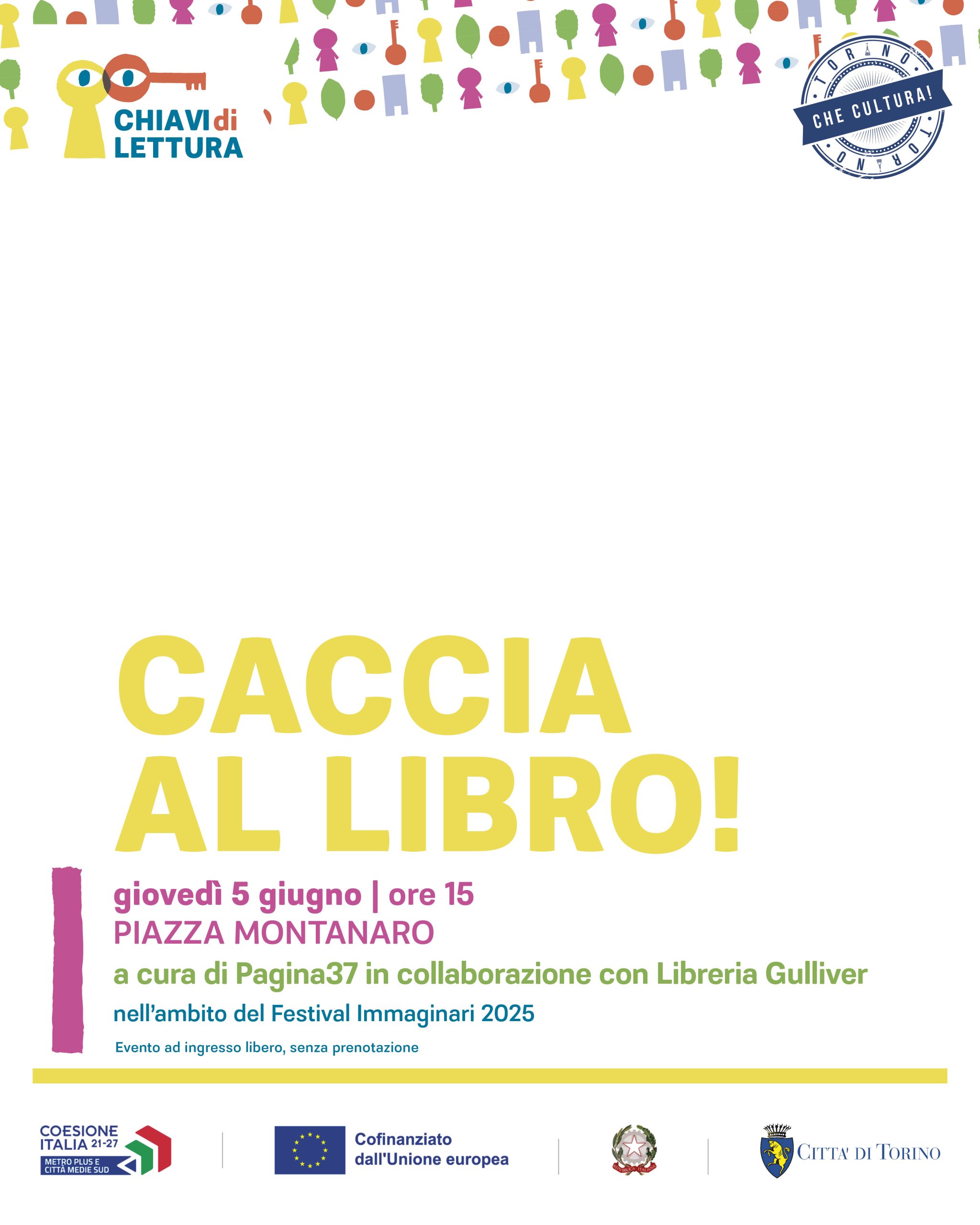 Caccia al libro | 5 giugno | Libreria Gulliver | Pagina37
