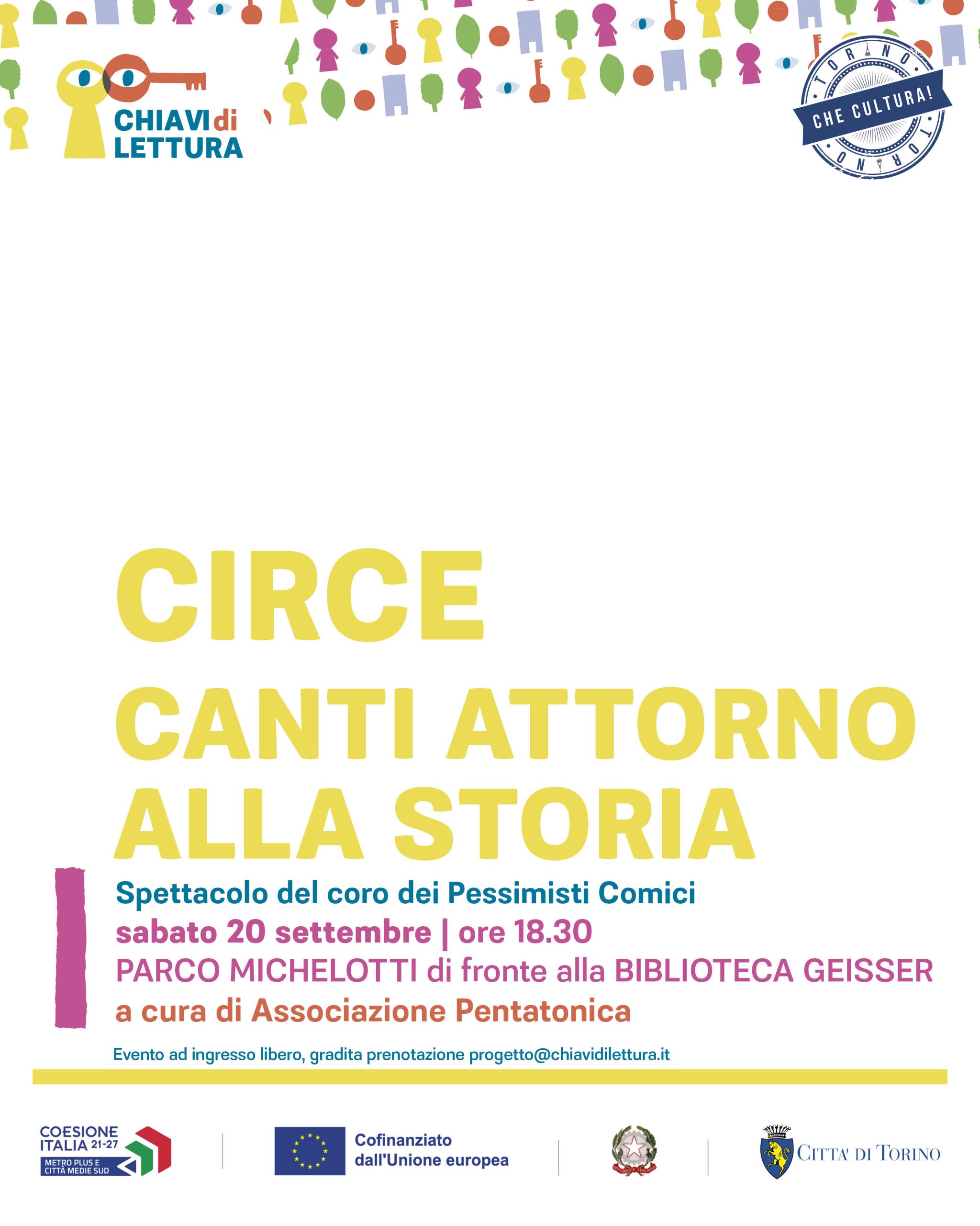 CIRCE – CANTI ATTORNO ALLA STORIA