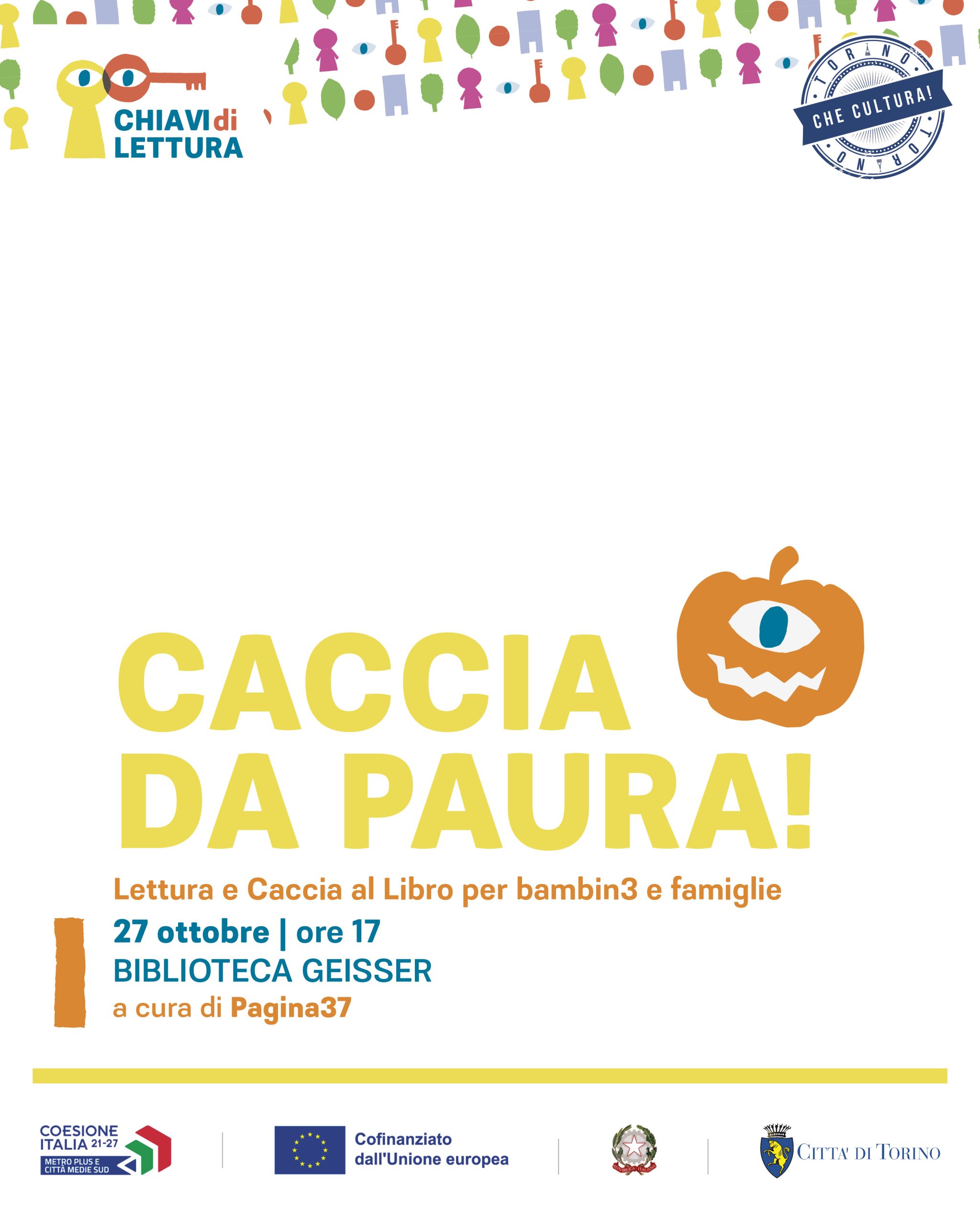 Caccia da paura @Bilbioteca Geisser