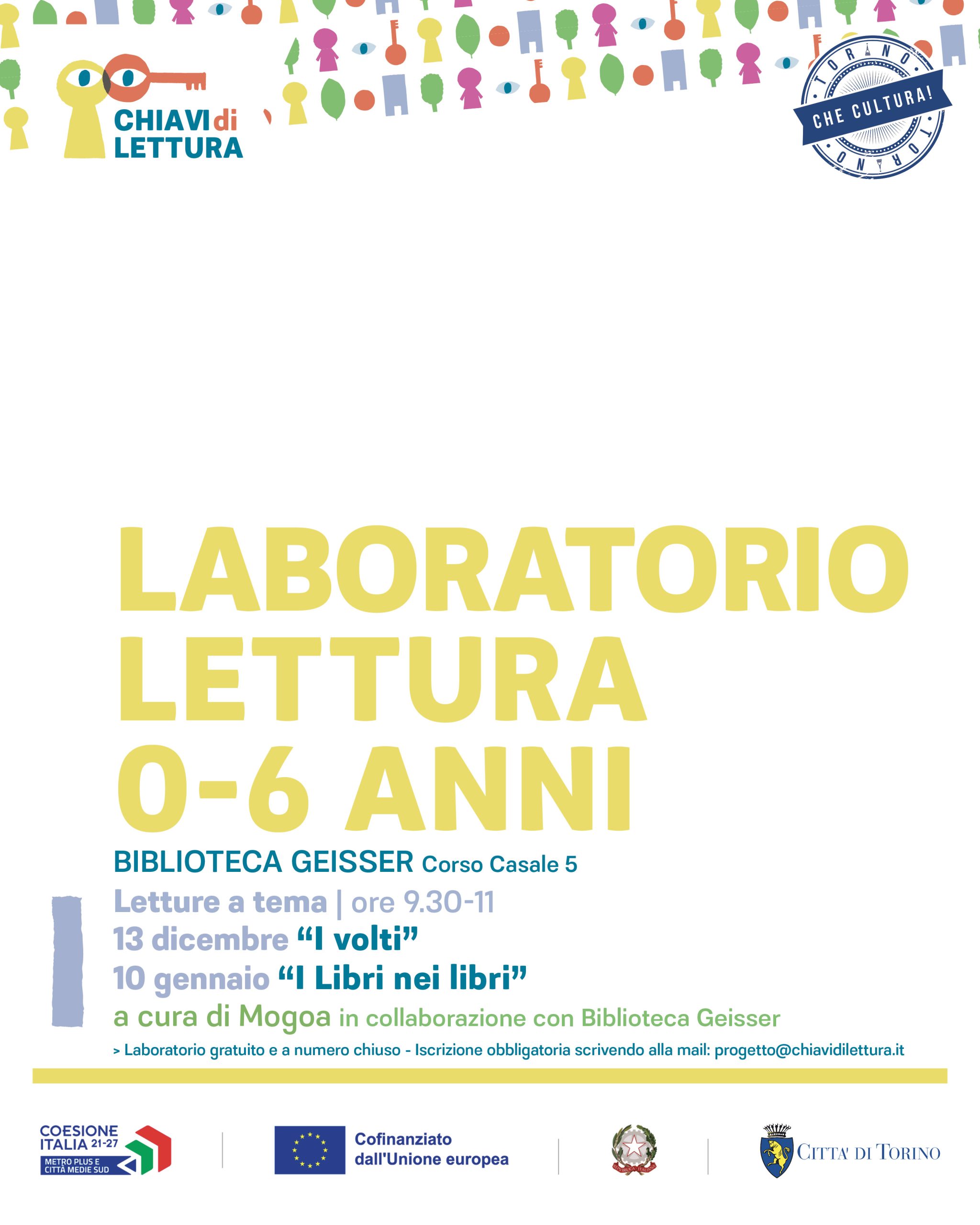 Laboratorio di Lettura 0-6 TEMA I VOLTI